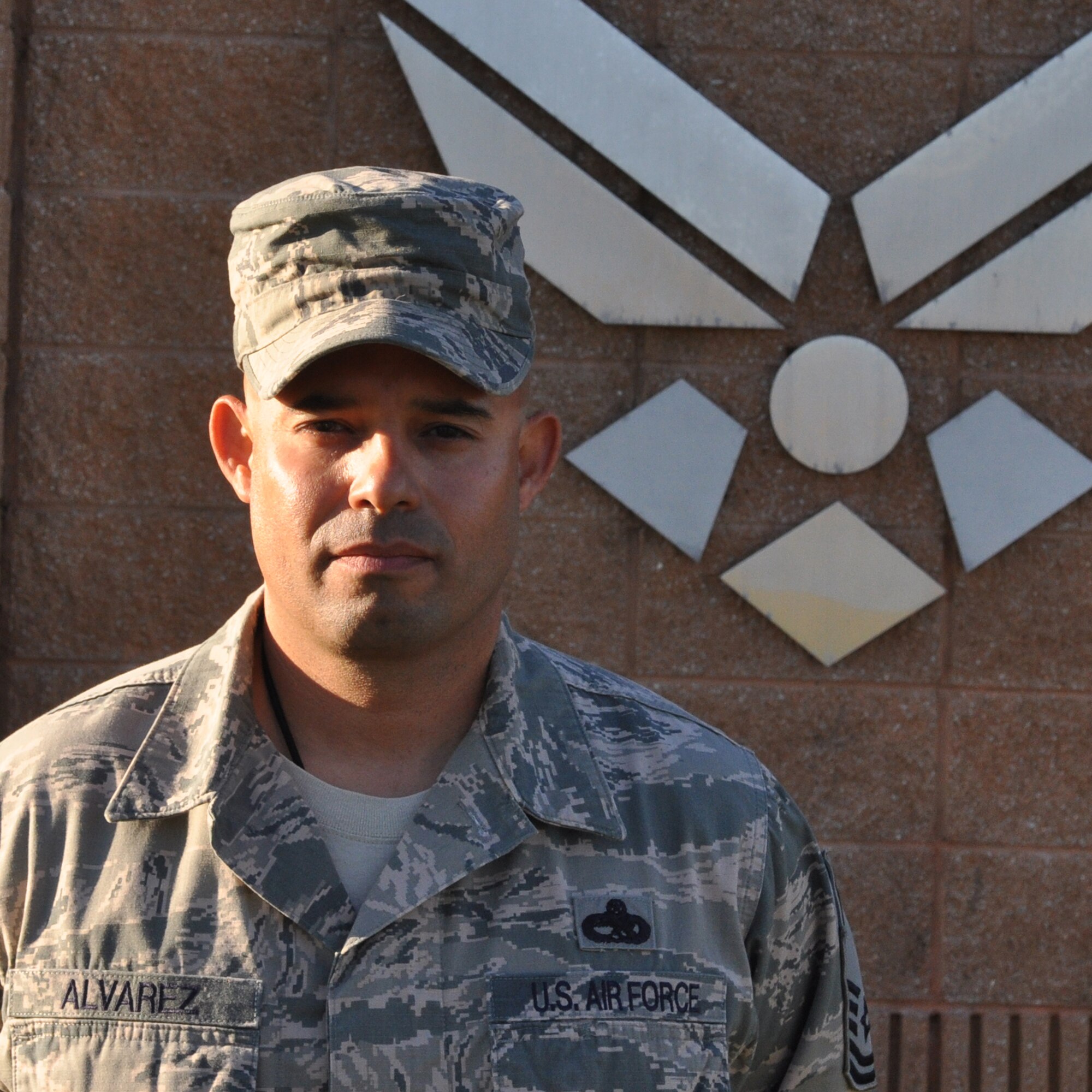 Senior Master Sgt. Jose M. Alvarez, 16th Electronic Weapons Squadron, was selected for promotion to Chief Master Sergeant Nov. 14. He joins the ranks of close to 40 Team Tyndall Chiefs. (U.S. Air Force photo by Airman 1st Class Alex Echols)