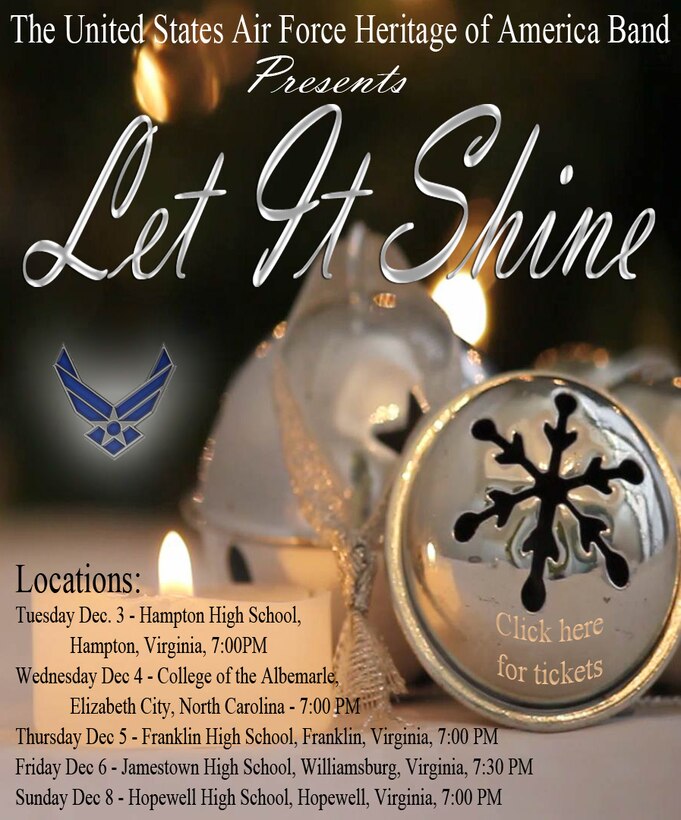 "Let it Shine" Heritage of America Band Holidy Concert Series