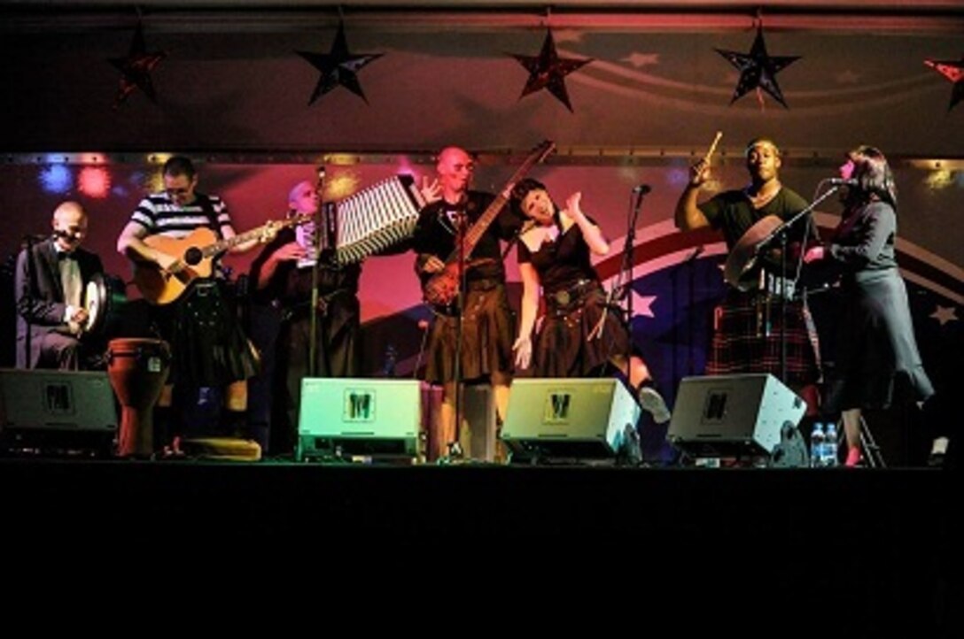 AFCENT Band Performs for Halloween