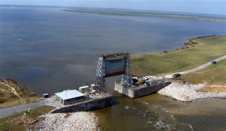 Construction began in 1962 on the Texas City Hurricane Protection Structure, which protects the people and petrochemical industry in the area.
