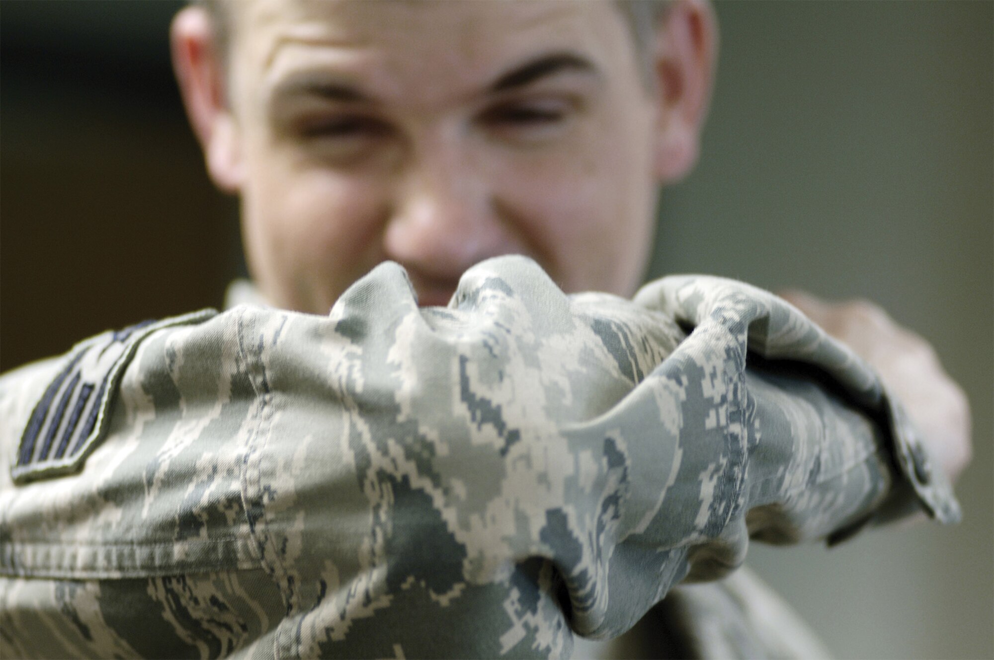 Avoid coughing and sneezing into hands, using a tissue instead, or your arm if one is not available. Wash hands often with soap and water. Avoid touching your eyes, nose, or mouth.