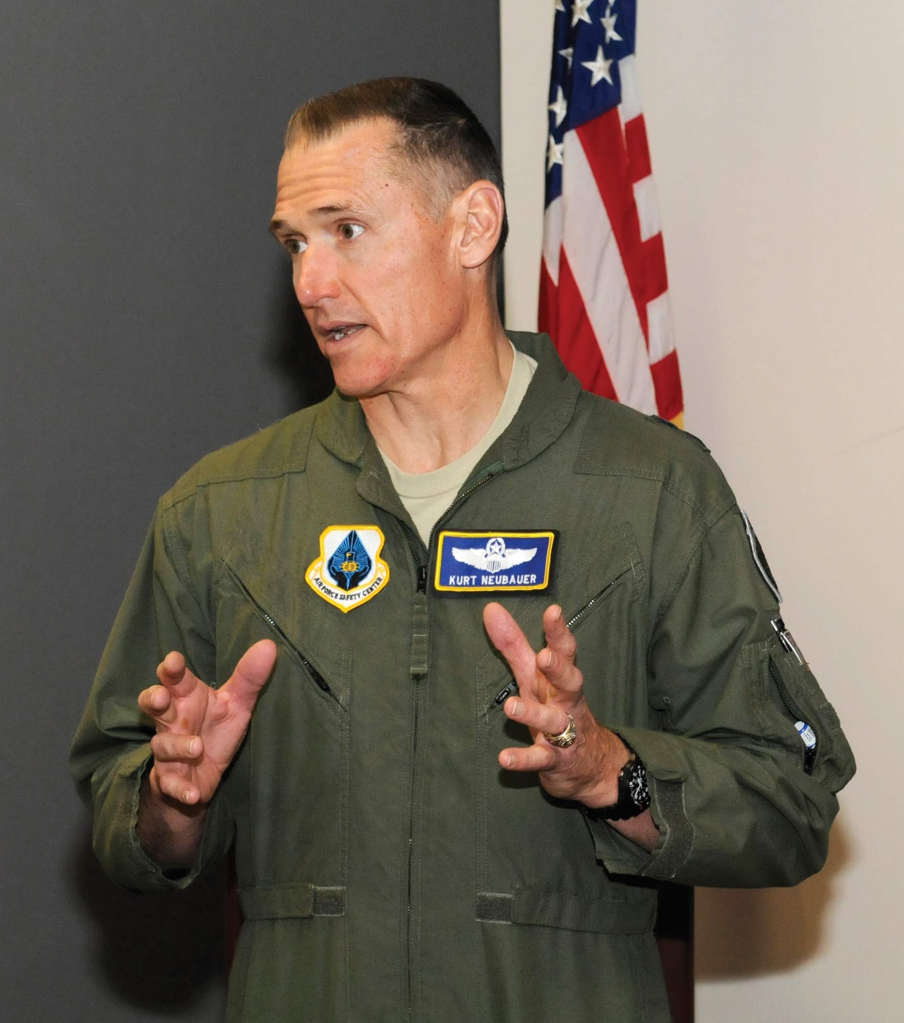 Major General Kurt F. Neubauer Photo by Keith Wright, Air Force Safety Center Public Affairs