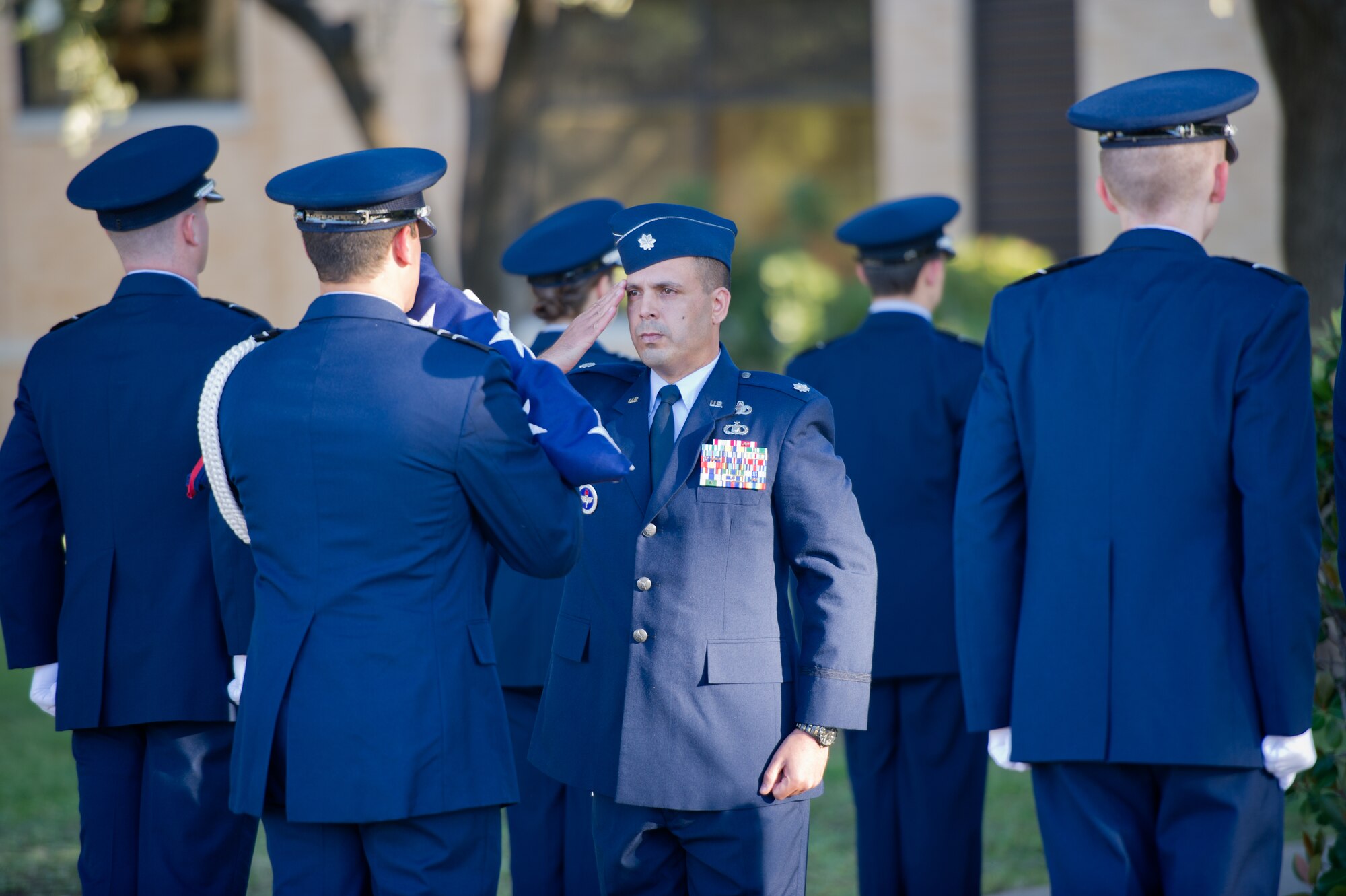 ASU Air Force ROTC honors veterans > Goodfellow Air Force Base
