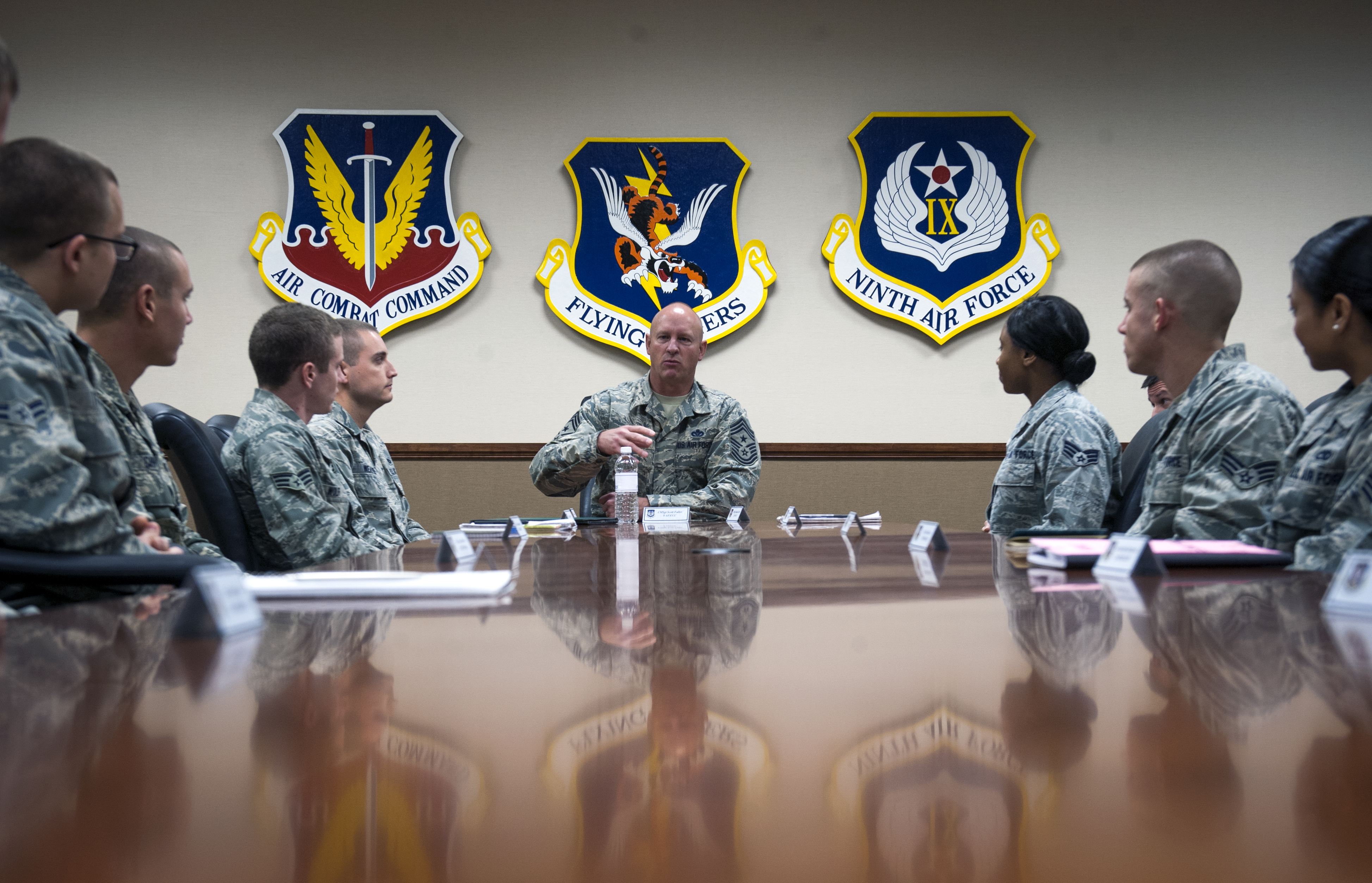9th AF leaders visit Moody > Moody Air Force Base > Article Display