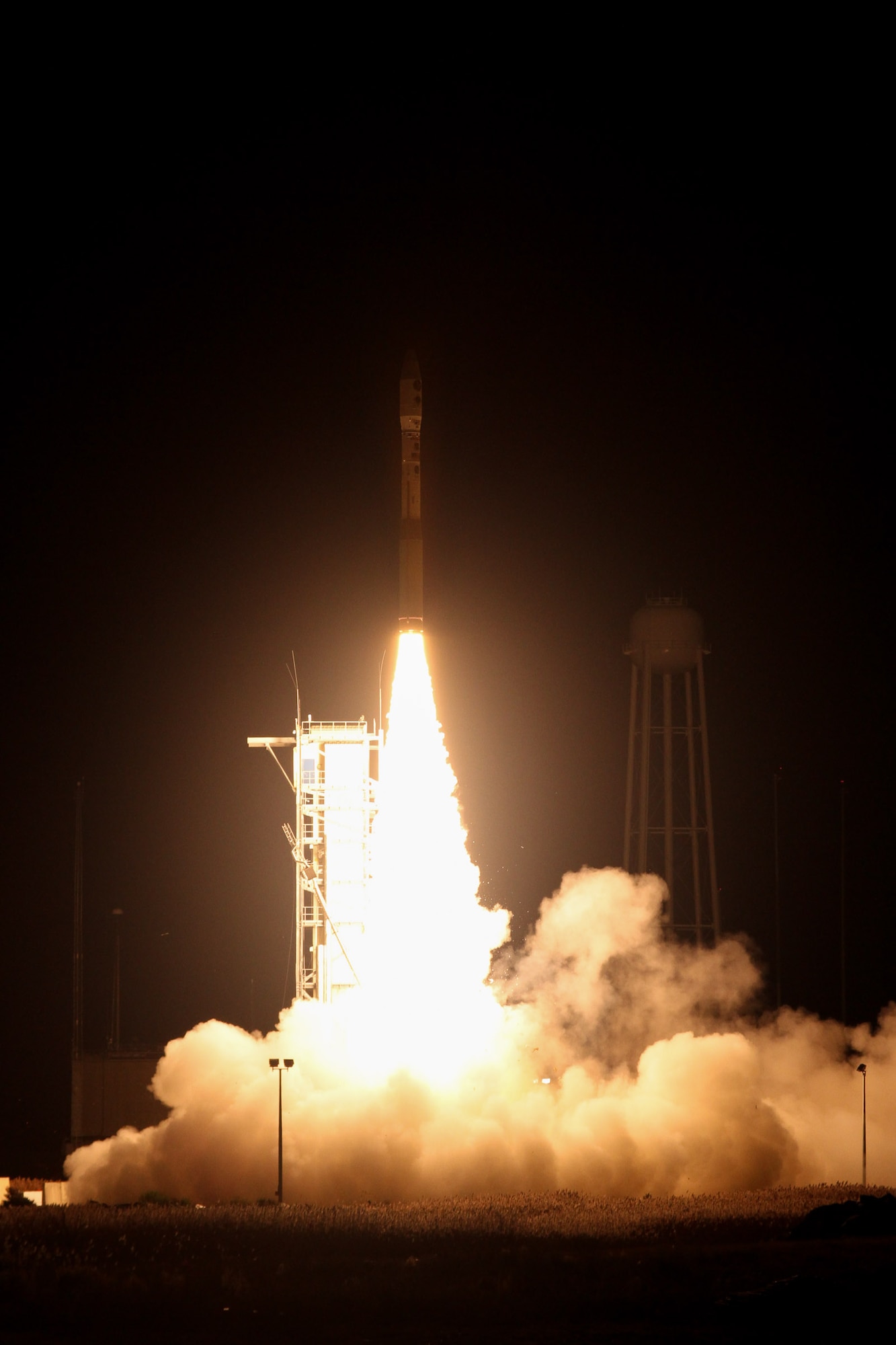 The Air Force Space and Missile Systems Center successfully launched two small satellites into orbit Nov. 19 from Wallops Island, Va., on the ORS-3 Enabler mission. (Courtesy photo)