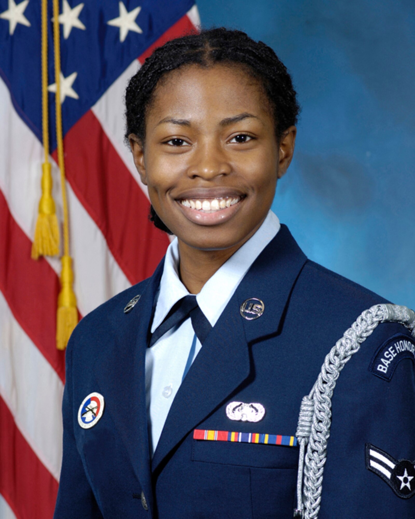 Honor Guard Enlisted Member of the Quarter: Airman 1st Class Nehesia I. Edmond