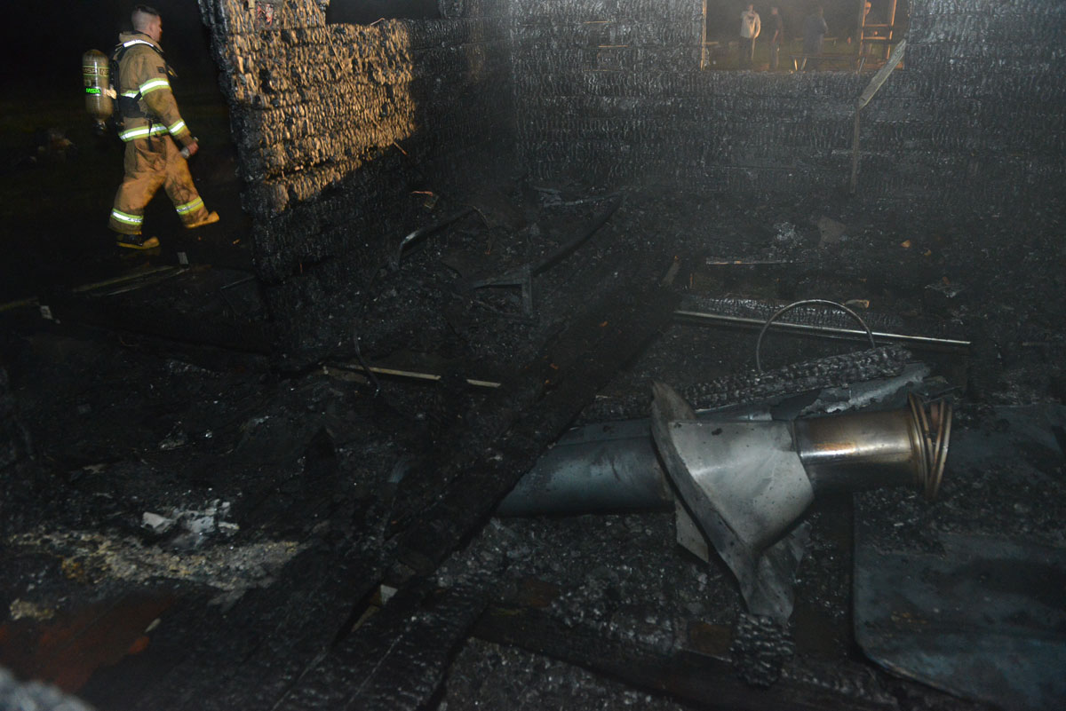 Otter Lake cabin conflagration brings out the best in JBER Airmen > Joint Base Elmendorf