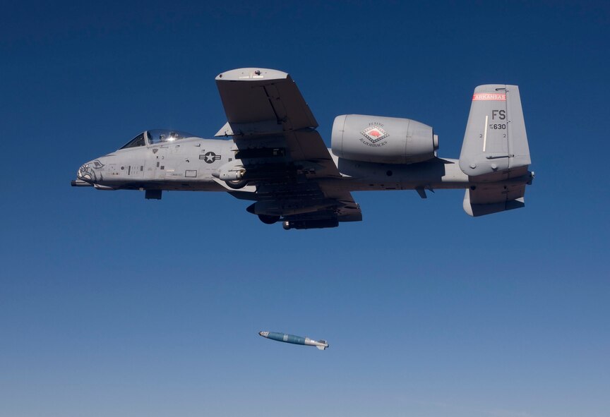 A-10C Thunderbolt II “Warthogs” with the 188th Fighter Wing, Arkansas Air National Guard conduct close-air support training near Davis-Monthan Air Force Base, Ariz. (Photo by Jim Haseltine)