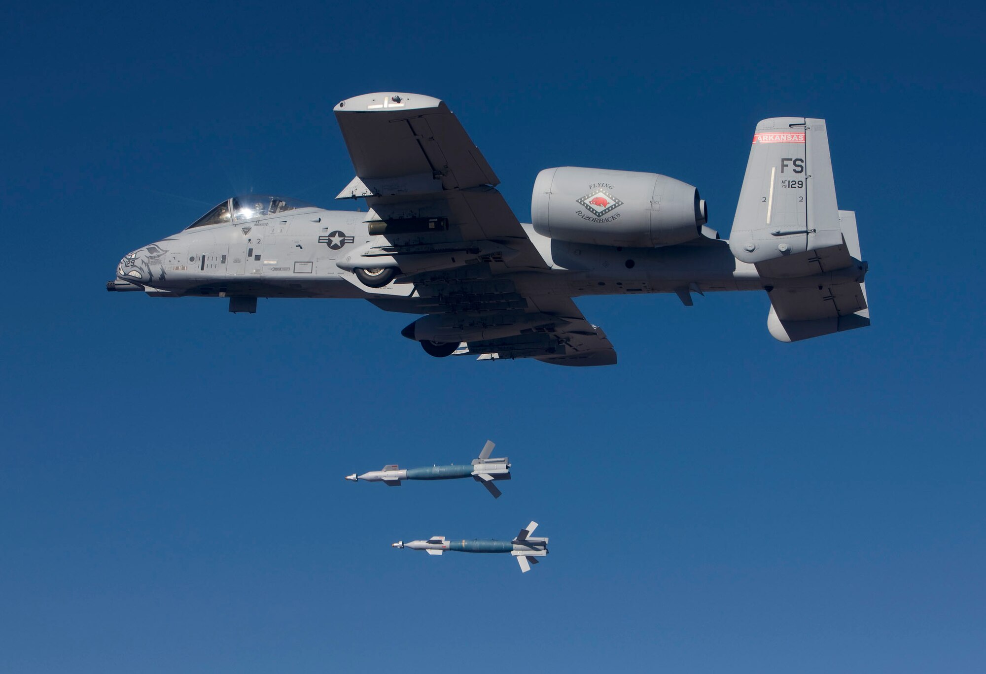 A-10C Thunderbolt II “Warthogs” with the 188th Fighter Wing, Arkansas Air National Guard conduct close-air support training near Davis-Monthan Air Force Base, Ariz. (Photo by Jim Haseltine)