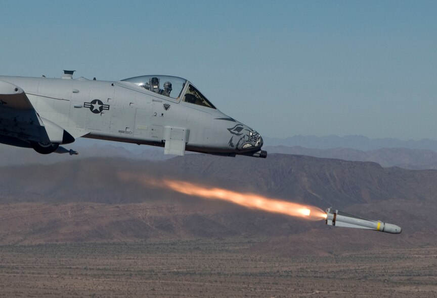 A-10C Thunderbolt II “Warthogs” with the 188th Fighter Wing, Arkansas Air National Guard conduct close-air support training near Davis-Monthan Air Force Base, Ariz. (Photo by Jim Haseltine)