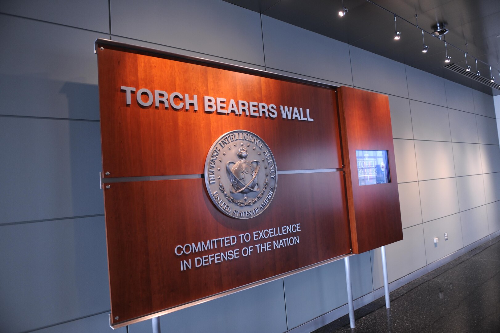 The DIA Torch Bearers Wall