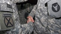This is actually the second time in a century that the hand-off of battle has occurred between the 10th Mountain Division and the 34th Infantry Division. The 10th Mountain Division is transferring command of Multi-national Division-South to the Red Bulls later this month.