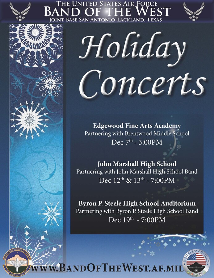 Holiday Concerts Flyer 2013