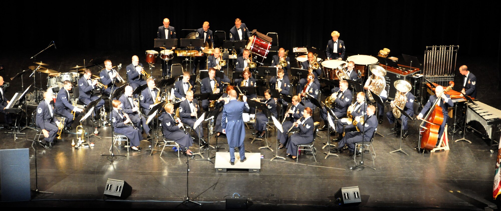 The Band of th Golden West will perform Dec. 6 at the Base Theater at Travis. (U.S. Air Force photo)