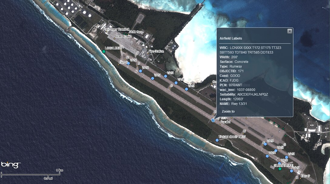 Example of an Airfield Map
