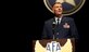 Lt. Gen. Andrew Busch delivers his perspective on recent structural changes within Air Force Materiel Command Nov. 22, 2013, at the Air Force Association’s Pacific Air & Space Symposium in Los Angeles, Calif. Busch outlined the impacts of budgetary constraints and sequestration on a largely civilian-supported command and highlighted progress despite fiscal challenges. Busch is the vice commander of AFMC.