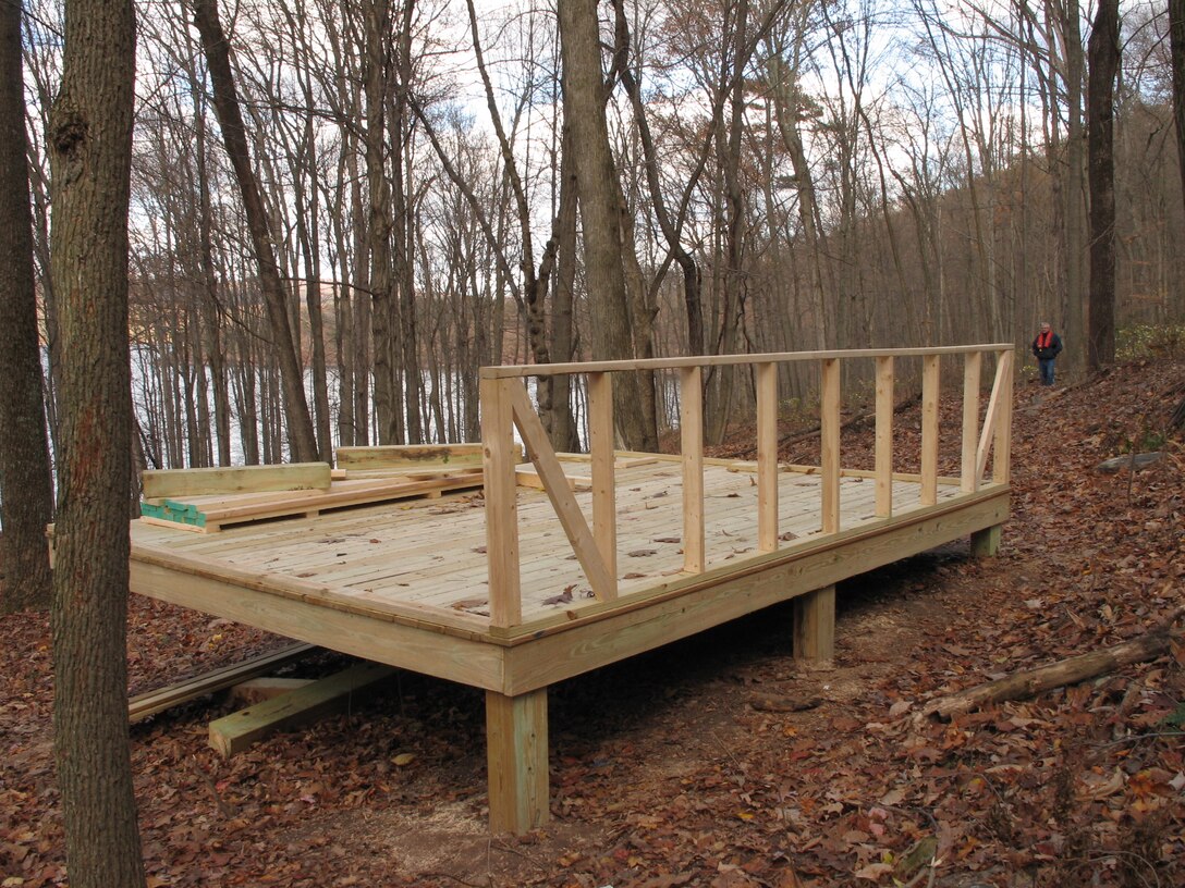 Overnight backpacking on the Terrace Mountain Trail is coming!  Thanks to a local Eagle Scout, this Adirondack Shelter is under construction and will expand trailside camping opportunities.  More details to come this spring.