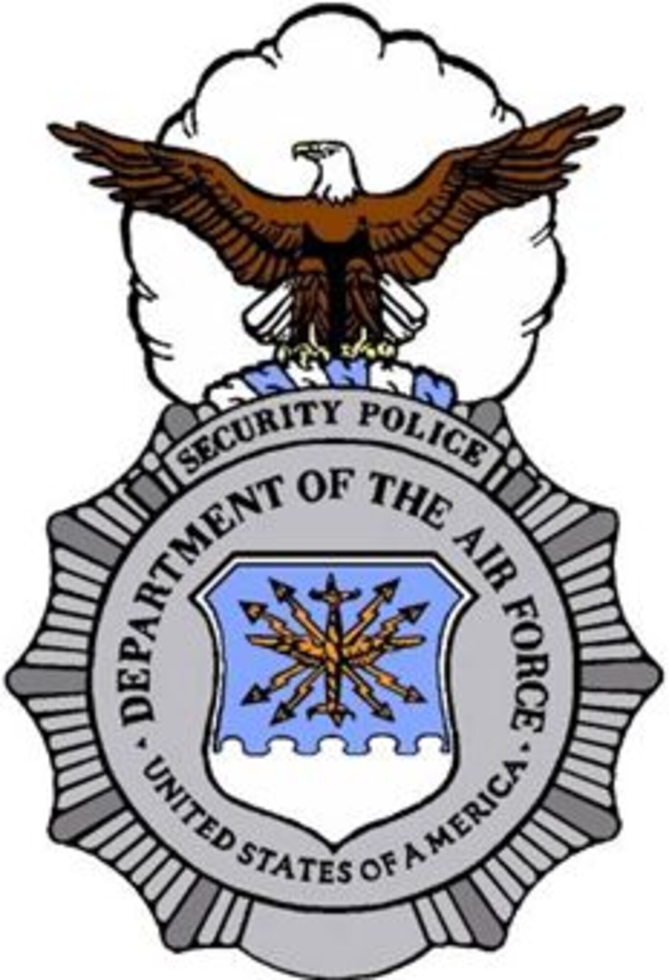 United States Air Force Security Police logo.(Courtesy art)