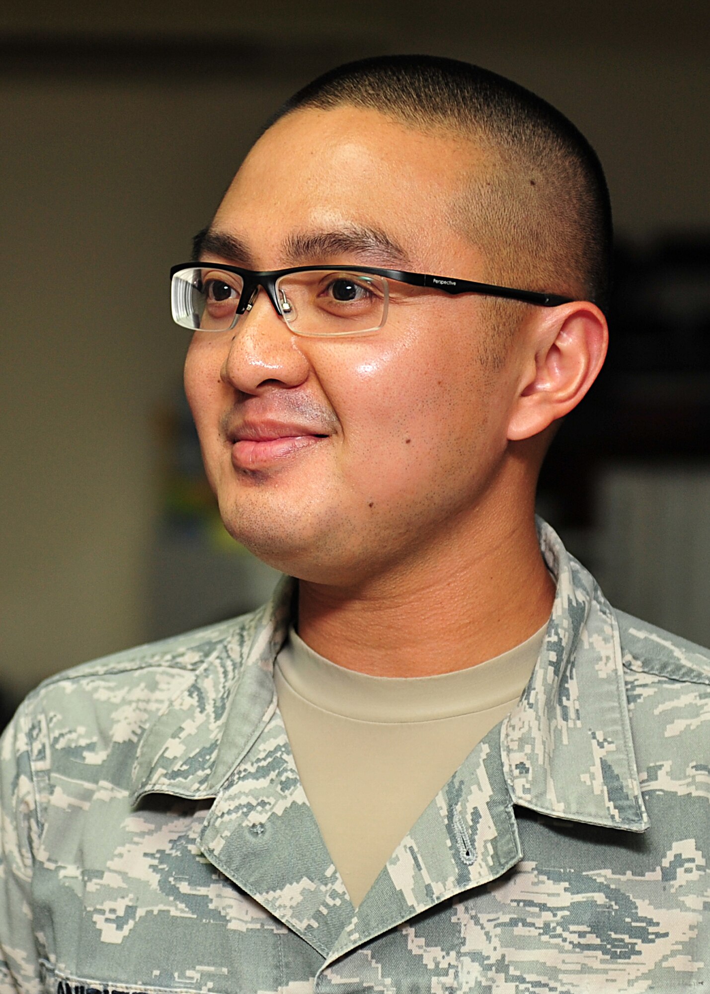 Staff Sgt. Berlin Aniciete, 380th Expeditionary Logistics Squadron, was selected as the Warrior of the Week at an undisclosed location in Southwest Asia, Nov. 20, 2013. He was selected for his accomplishments supporting the 380th Air Refueling Wing mission. He calls Omaha, Neb. home and is deployed from Tinker Air Force Base, Okla. (U.S. Air Force photo by Staff Sgt. Michael Means/Released)