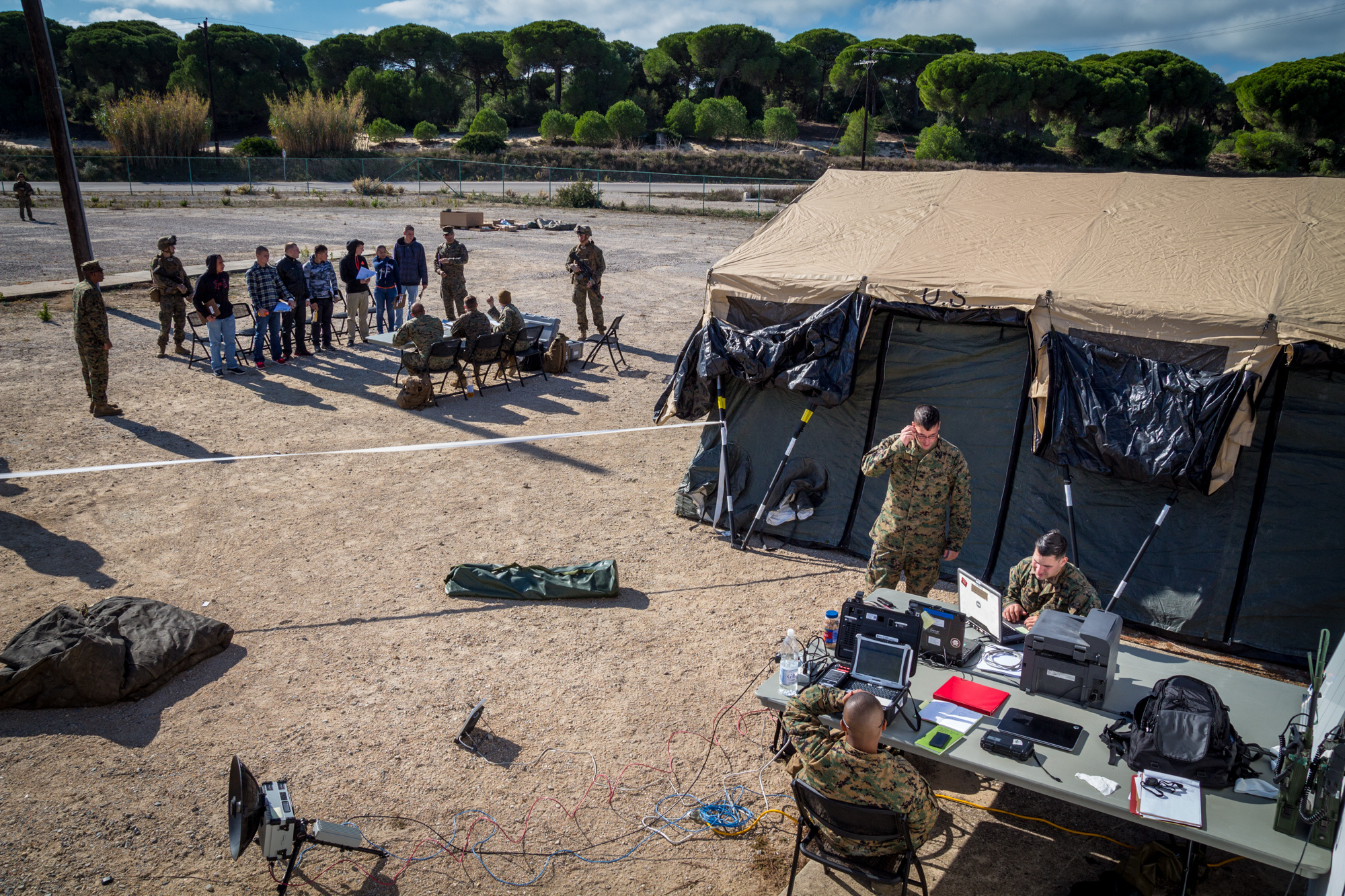 Marine units across Europe combine to train in Spain