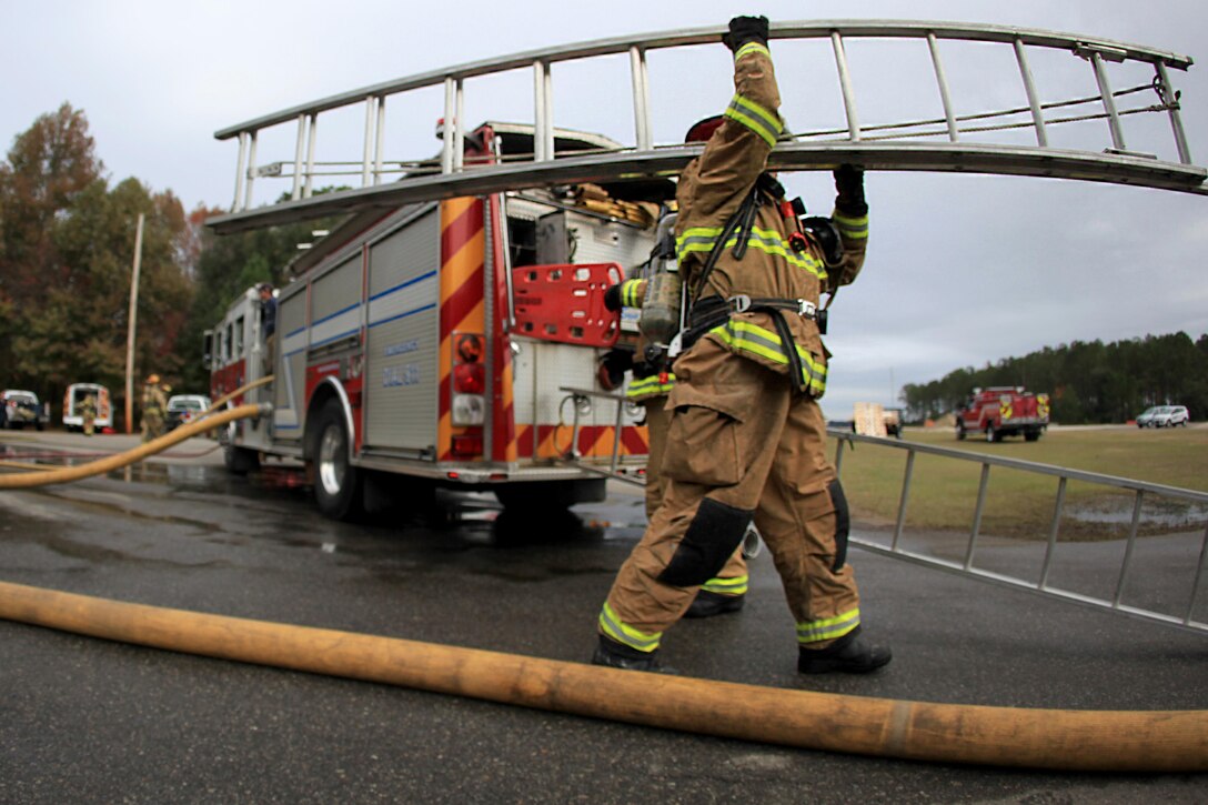 Livefire training aboard MCAS Beaufort