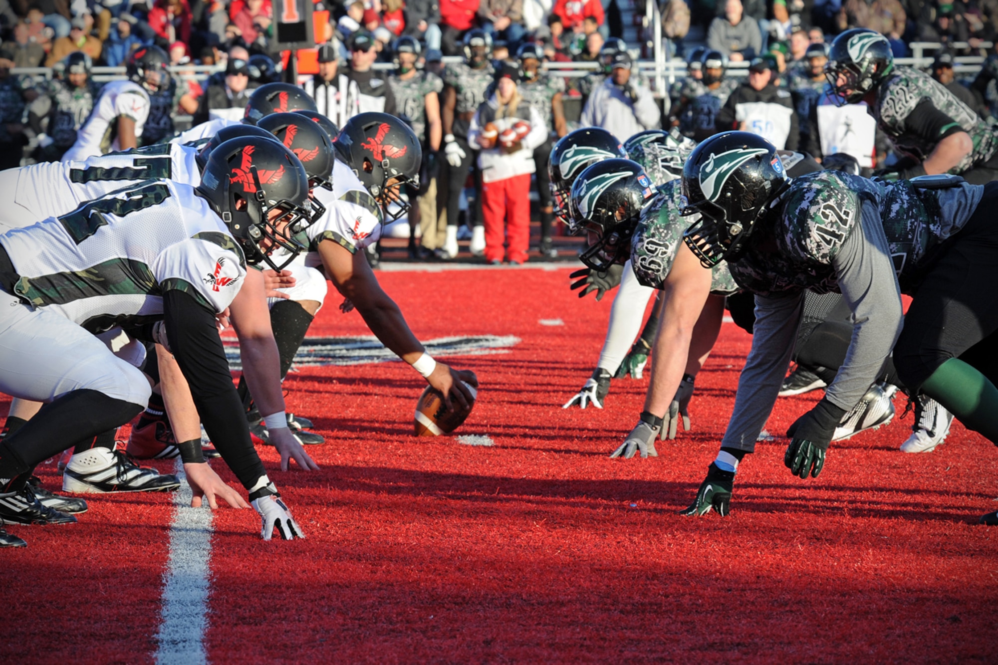 Military appreciated during college football game > Fairchild Air Force