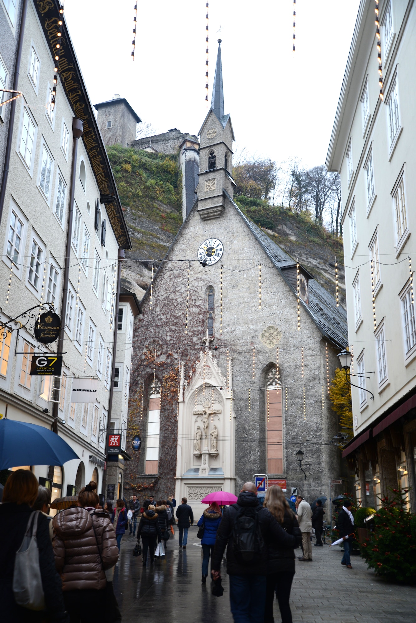 Tourists traveling to Salzburg, Austria can visit palaces parks, museums and exhibitions and a castle.  The city, with its late 16th century Baroque-era architecture, was named a United Nations Educational, Scientific and Cultural Organization world-heritage site in 1997. (U.S. Air Force photo/1st Lt. Lacie Jo Collins) 