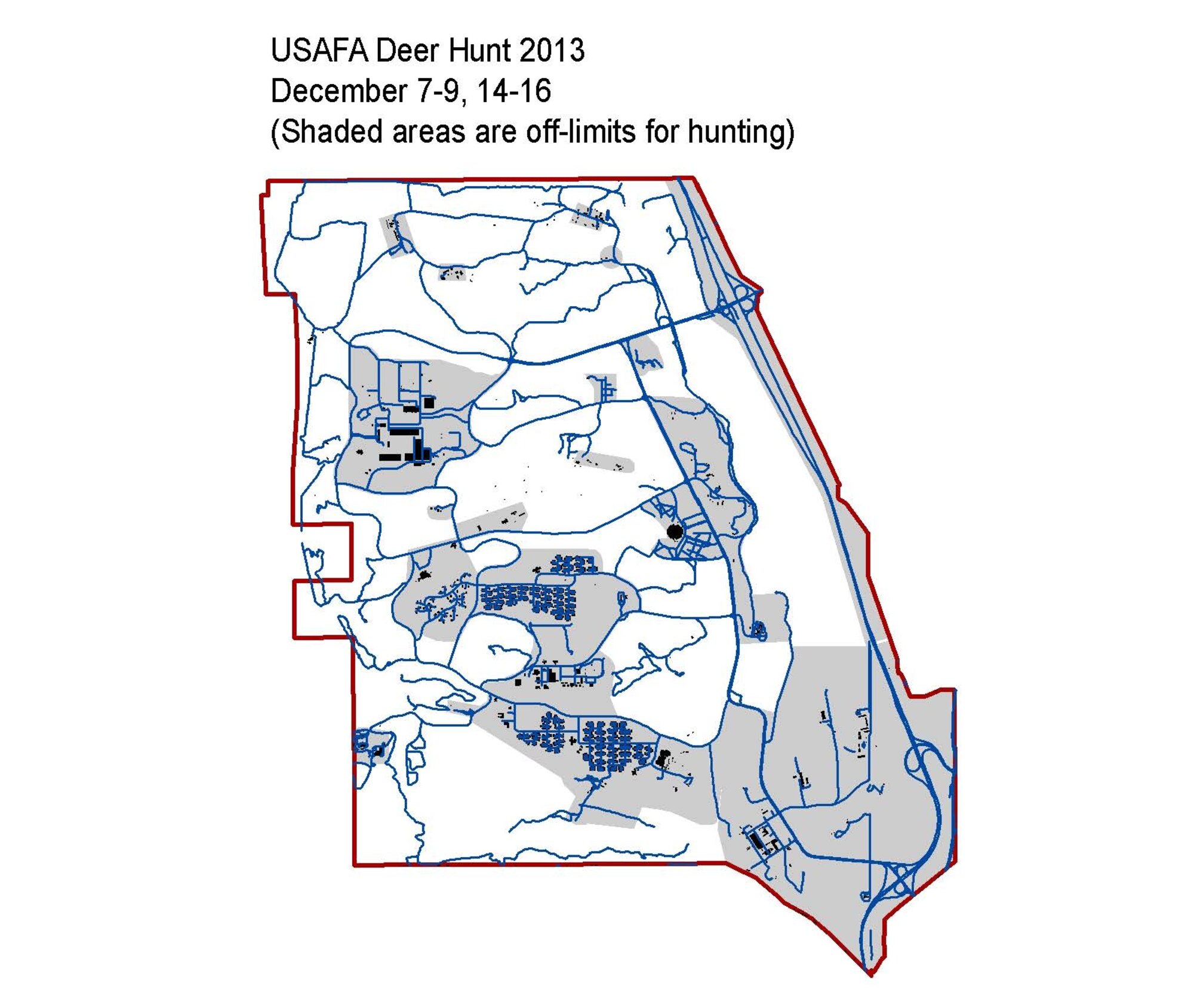 Hunting map