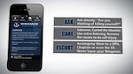 The Wingman application, or app, provides Airmen with a quick link to suicide prevention materials other resources that can be accessed through their smartphone. 