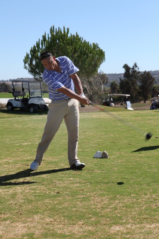 I Marine Expeditionary Force Headquarters Group hosted a golf tournament at Arrowhead Golf Course in Oceanside, Calif., Sunday, Sept. 29, 2013.