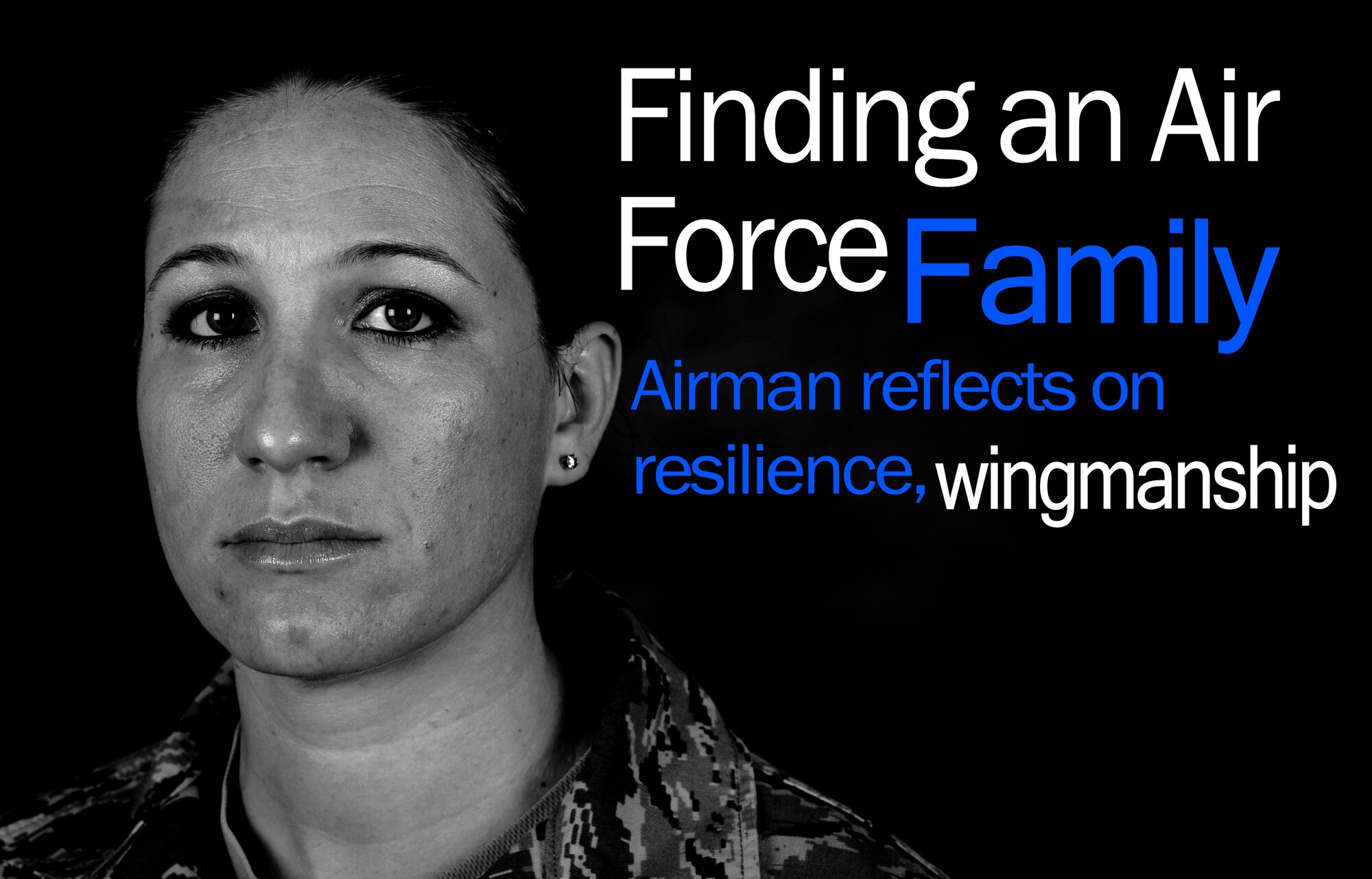 While stationed at Yokota Air Base, Japan, Tech Sgt. Stephanie Eversley, 633rd Air Base Wing Judge Advocate office general law noncommissioned officer in charge, lost her daughter, Layla Isabella, to a miscarriage after 37 weeks of pregnancy. Eversley said the support from her Air Force family is what helped her get through. (U.S. Air Force grpahic by R. Alex Durbin/ Released)