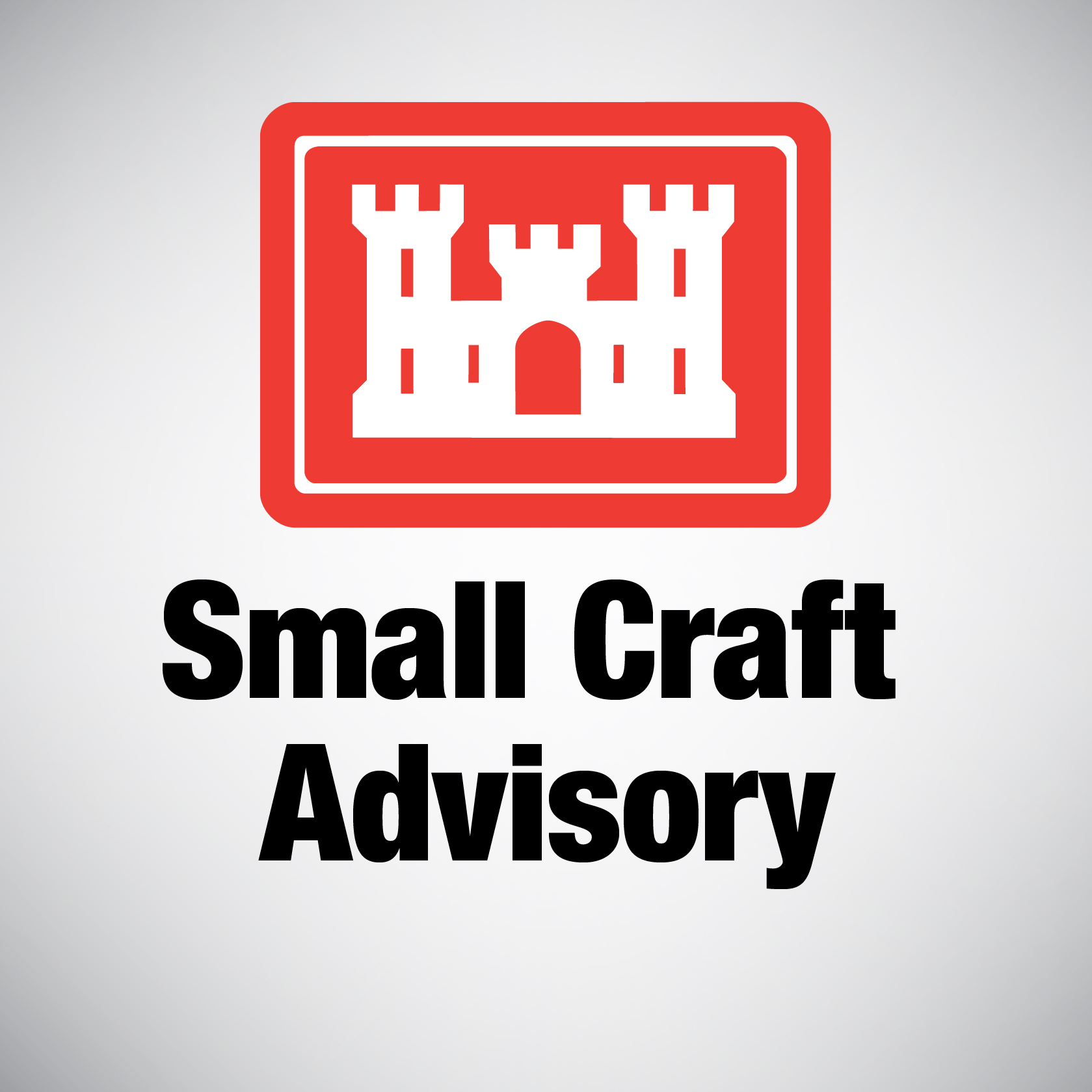 The U.S. Army Corps of Engineers is issuing a small craft advisory for