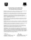 Col. Alex Mezynski, 5th Bomb Wing commander, and Col. Robert Vercher, 91st Missile Wing commander, designated Oct. 6 -12 as Fire Prevention Week. In a proclamation signed by both commanders early September, they urged all at Minot Air Force Base to support the public safety activities hosted by the Fire Emergency Services during this time. (U.S. Air Force photo/Airman 1st Class Kristoffer Kaubisch)