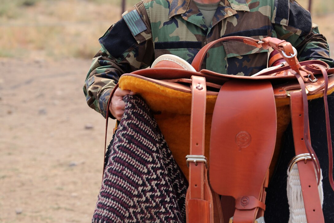 The MWTC near Bridgeport, Calif., has begun teaching an advanced horsemanship training course in order to teach Special Operations Forces (SOF) personnel the necessary skills to enable them to ride horses and move through terreain that can't be navigated by motor vehicles. Conditioned horses are able to travel more than 30 miles per day and can gallop at up to 40-miles per hour for short periods of time.