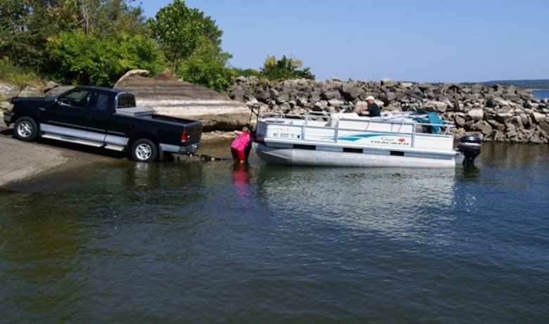 Eufaula Lake boat ramp