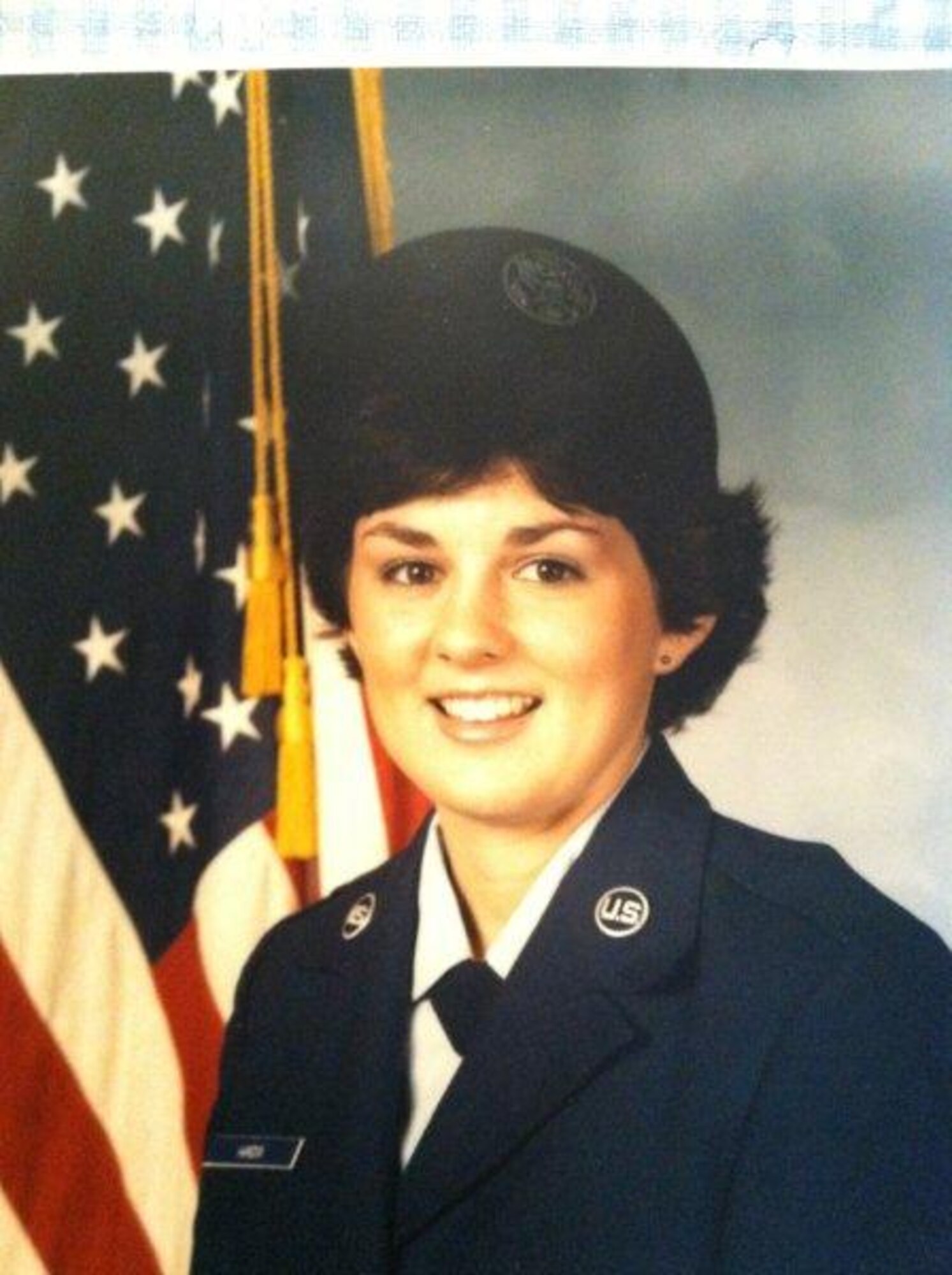 Airman Joanne Bratten graduated from Basic Military Training in 1985.  (Courtesy photo)