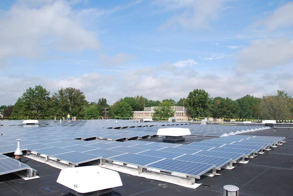 Solar Power Project at the Homeland Security Center of Excellence in Lawrenceville, N.J. 