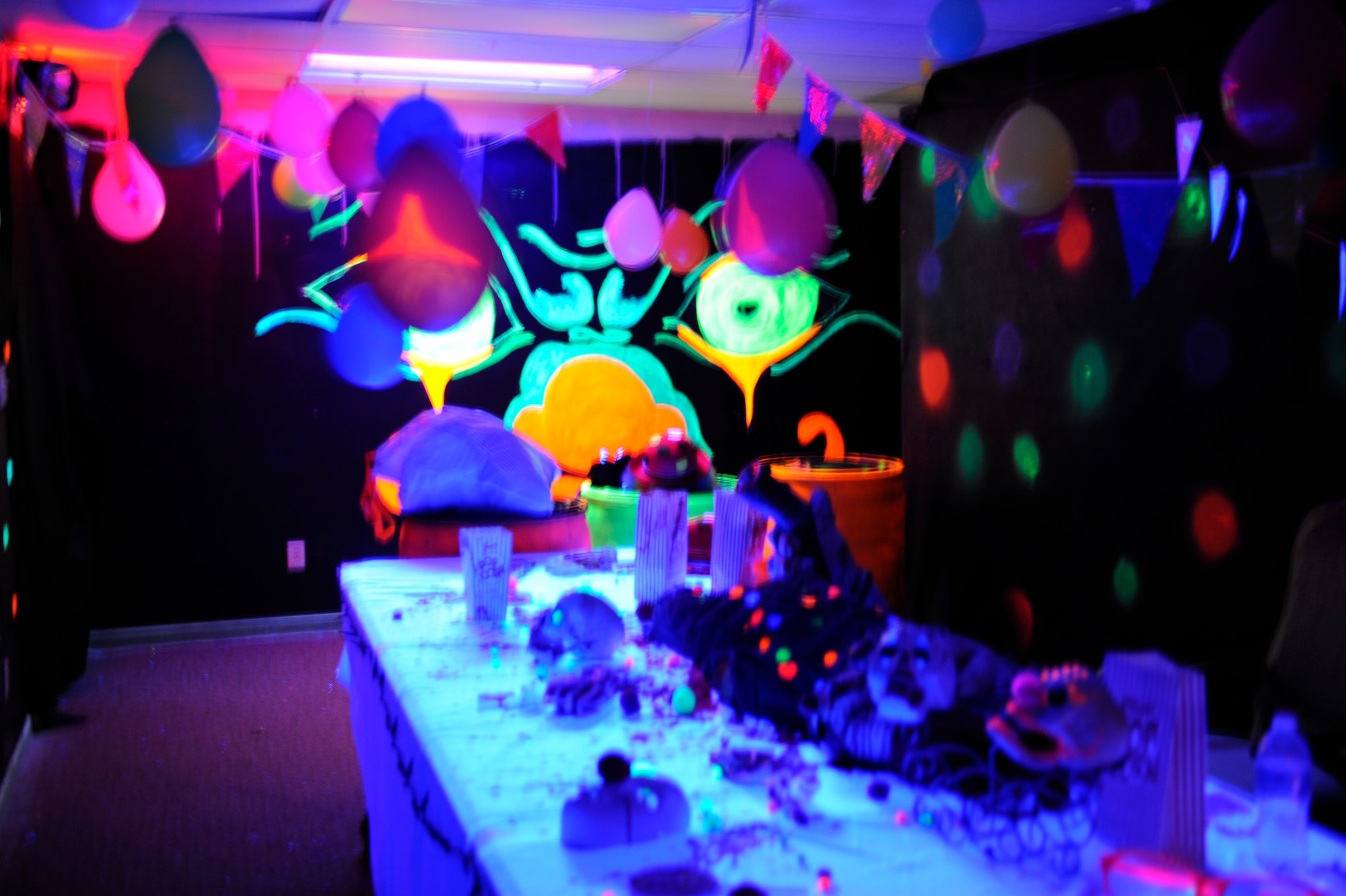 The 823rd RED HORSE Squadron’s Haunted House is open and waiting for its next victims. It is open Friday and Saturday nights, including Halloween, during October from 6 to 11 p.m. (U.S. Air Force photo/Airman 1st Class Jeff Parkinson)