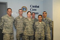 The 5th Operations Support Squadron Combat Crew Communications section provides the reigns of communication for all 5th Bomb Wing nuclear and conventional flying missions. They also develop and issue the command's best combat mission folder packages, communication kits, and flight information publication bags, while furnishing aviators with error-free satellite connectivity components and cryptographic equipment necessary for safe and secure command and control communications. Combat crew communications also maintains more than 13,000 flight information publications, which ensures navigational aids supplied to aviators are current and covers route of flight.  This section was recently recognized as a superior team during the Nuclear Surety Staff Assistance Visit in September 2013. (Photo courtesy of the Command Chief’s Office)