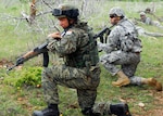 Soldiers from the Minnesota Army National Guard's 2nd Combined Arms Battalion, 136th Infantry Regiment train with members of the Croatian army in Knin, Croatia, May 16, 2012 during Guardex 12.