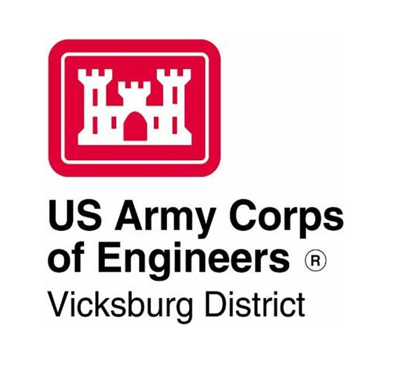 The Vicksburg District encompasses a 68,000-square-mile area across portions of Mississippi, Arkansas, and Louisiana that holds seven major river basins and incorporates approximately 460 miles of mainline levees. The district is engaged in hundreds of projects and supports disaster response in Mississippi, Louisiana, and Tennessee.