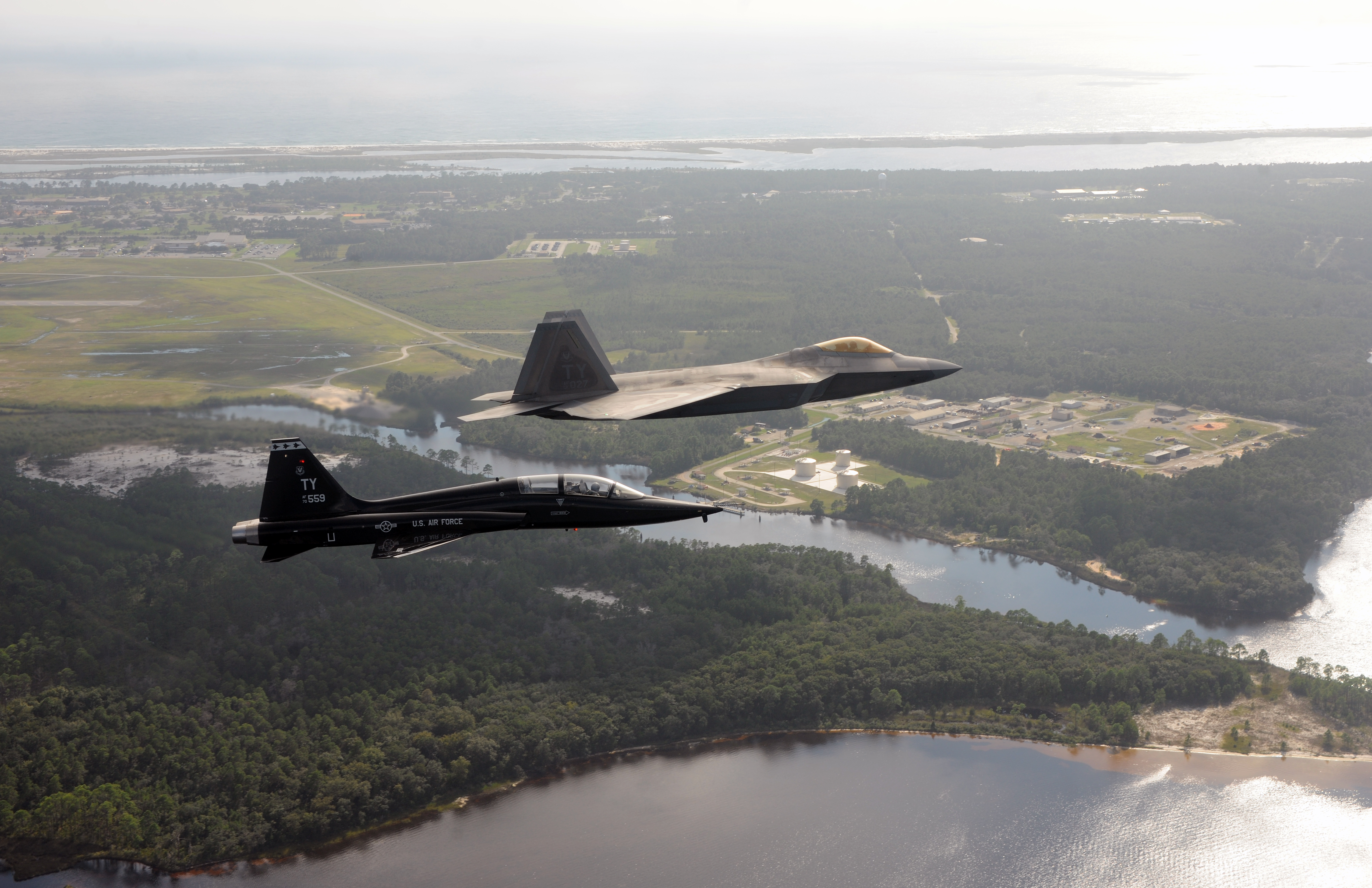Don T Scoff The Duck Adversary Air Conducts Key Role In Air Dominance Training Tyndall Air Force Base Display