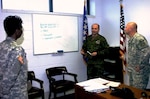 Lt. Col. Dzevad Buric works as the Bosnia-Herzegovina liaison to the State of Maryland.