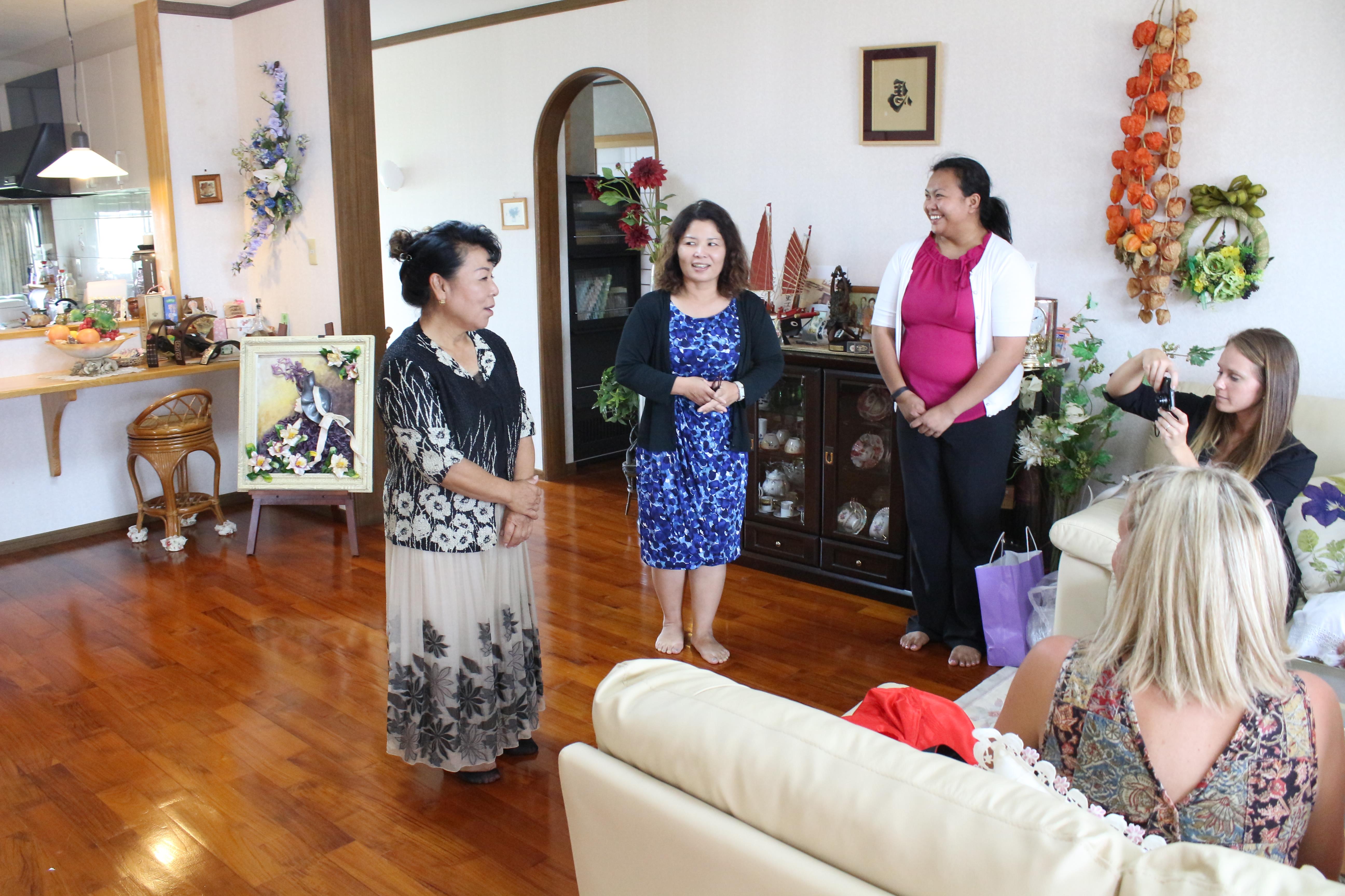 Spouses learn traditional art of ancient Japanese tea ceremonies