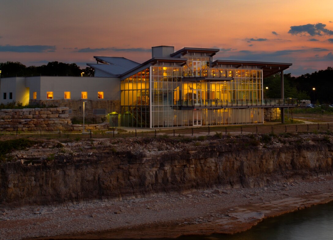 Dewey Short Visitor Center, a design/build project managed by the Facility Repair and Renewal team, opened April 27, 2012, and has been called the crown jewel of Table Rock Lake near Branson, Mo.