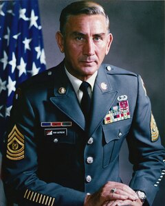 The Caisson Section executed its first official caisson funeral for retired Sgt. Maj. of the Army Leon Van Autreve when he was laid to rest March 20, 2002 at the Fort Sam Houston National Cemetery. Van Autreve served as the fourth sergeant major of the Army. (Official U.S. Army Photo)