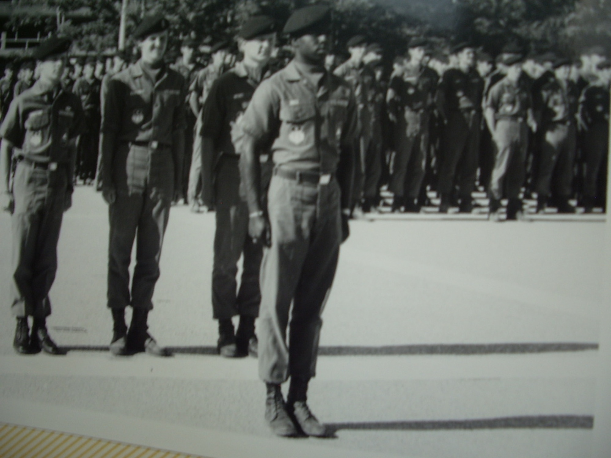 Gen. Edward A. Rice Jr. leading formation at the Air Force Academy. The general retired Oct. 10 after more than 35 years of Air Force service and 4,000 flying hours. (Courtesy photo)