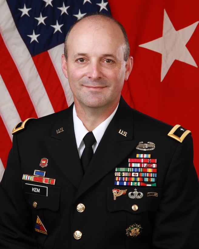 Brigadier General John S. Kem, Commander, Northwestern Division, U.S. Army Corps of Engineers
