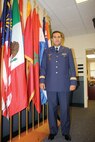 Following in past footsteps, Capt. Saihi, an officer in the Royal Moroccan Air Force, is attending IOS and then Squadron Officer School at Maxwell, just as his father, Ahmed Saihi, did three decades earlier. (Courtesy photo)