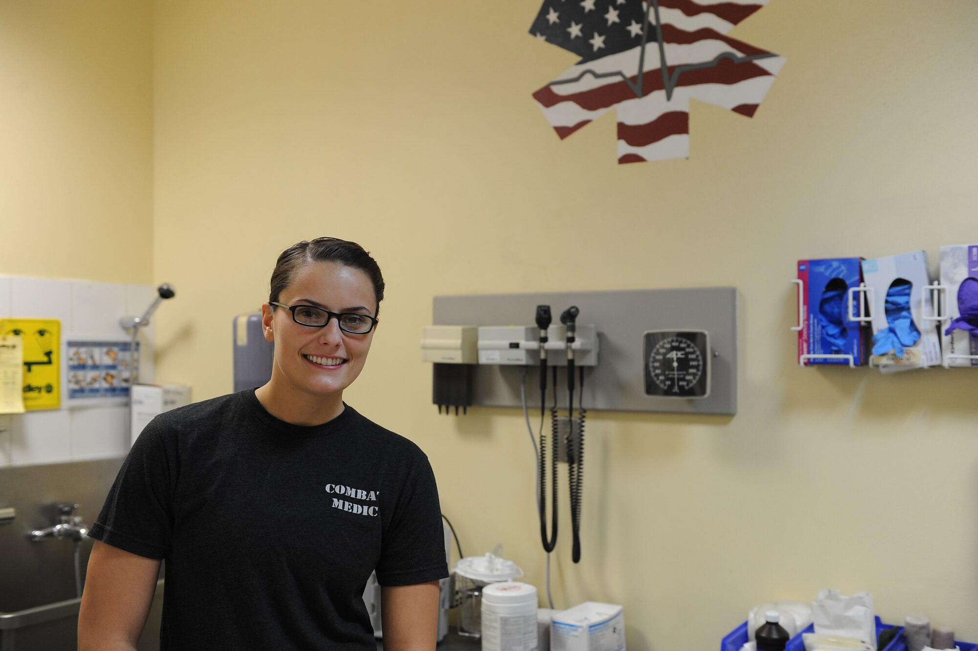 Senior Airman Amanda Fawson is a medical technician deployed to the 386th Expeditionary Medical Group, undisclosed location, Southwest Asia.  She is on her first deployment and is gaining a lot of hands-on experience.  Her leadership has selected her as this week's Rock Solid Warrior.  Fawson, a native of Tooele, Utah, is deployed from Hill Air Force Base, Utah.  